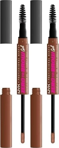 NYX Zero To Brow Gel auburn, 2ml