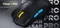 Hator Pulsar 3 Pro Wireless Gaming Mouse schwarz, USB/Bluetooth Vorschaubild