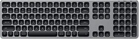 Satechi Aluminium Wireless Keyboard, space gray, Bluetooth, US (ST-AMBKM)