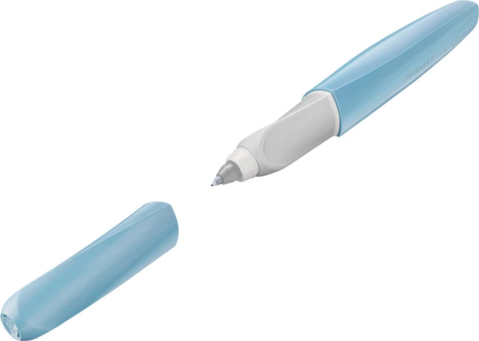 Pelikan Twist eco Tintenroller (Mine) blue, Rechts- und Linkshänder, Faltschachtel