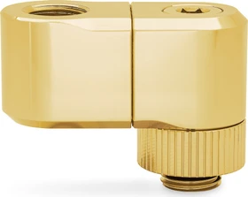 EK Water Blocks Quantum Line EK-Quantum Torque Rotary Offset 28, G1/4", 28mm Versatz, gold