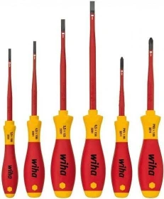 Wiha SoftFinish electric slimFix 3201 K6 Schraubendrehersatz, 6-tlg.
