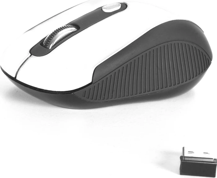 NGS Haze Wireless Mouse weiß, USB