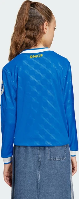 adidas Real Madrid 2025/2026 Ausweichtrikot langarm (Junior)