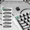 Attack Shark X82PRO HE Magnetic 75% inkl. Spiralkabel, Comic, LEDs RGB, Outemu White Jade Magnetic, USB/Bluetooth, US Vorschaubild