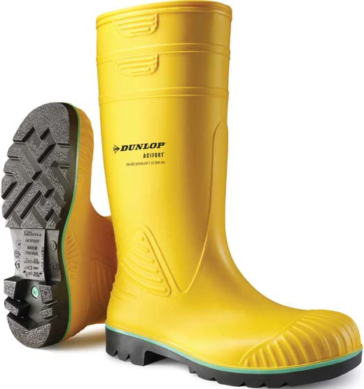 Dunlop Acifort Heavy Duty Full Safety gelb