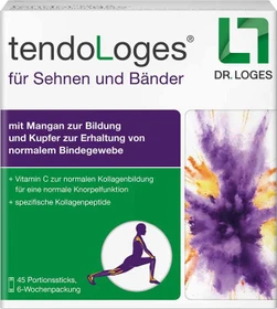 tendoLoges für Sehnen und Bänder Pulversticks, 45 Stück