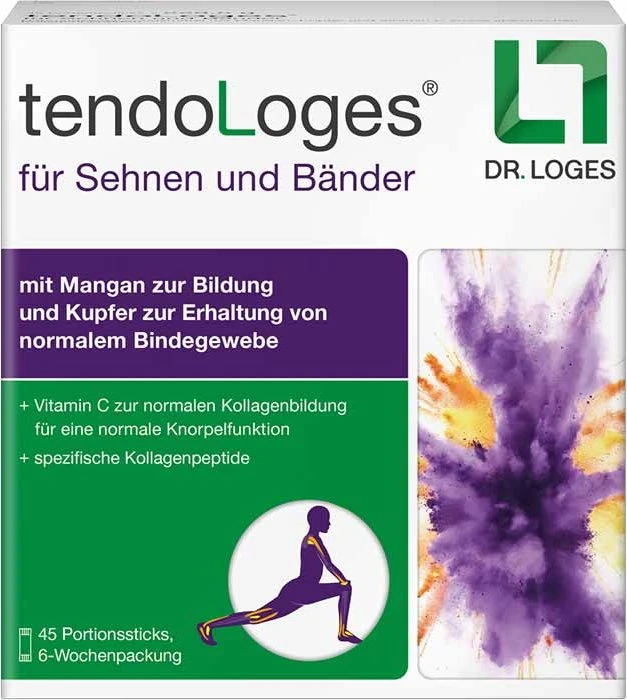 tendoLoges für Sehnen und Bänder Pulversticks, 45 Stück