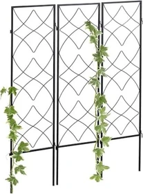 Relaxdays Rankgitter 95cm, 3 Stück