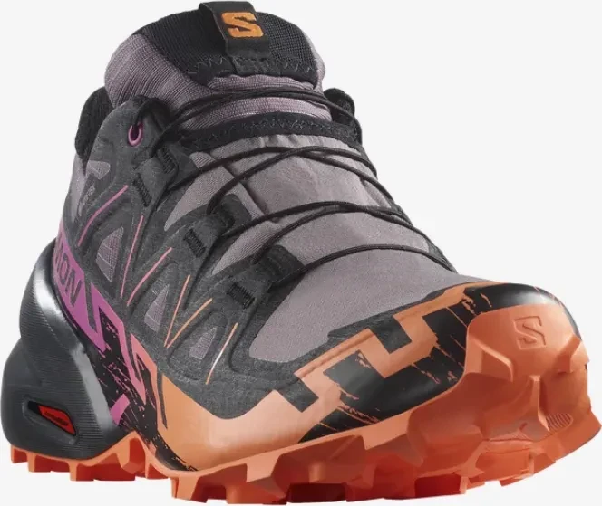 Salomon Speedcross 6 Gore-Tex moonscape/black/bird of paradise (Damen)