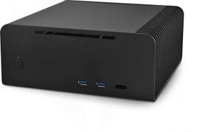 Streacom FC8 Alpha Optical, schwarz, Mini-ITX