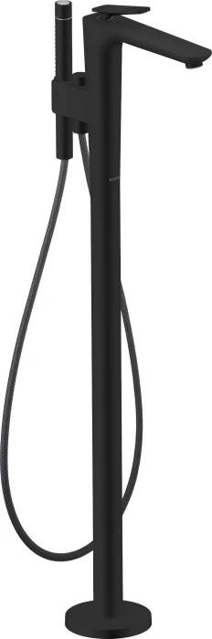 Hansgrohe AXOR Citterio C Einhebel-Wannenmischer bodenstehend mattschwarz
