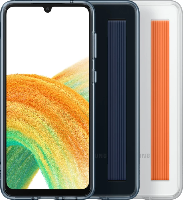 Samsung Slim Strap Cover für Galaxy A33 5G schwarz
