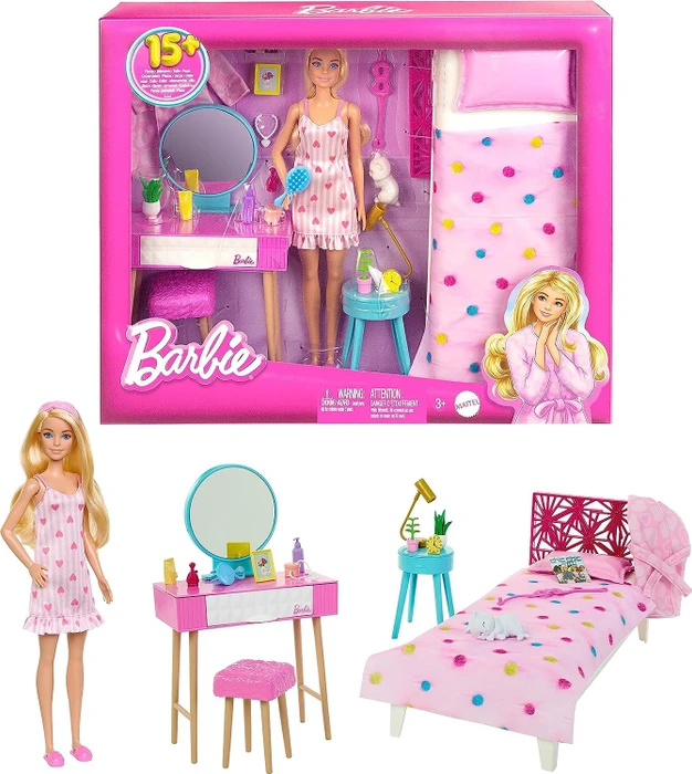 Mattel Barbie - Schlafzimmer Spielset