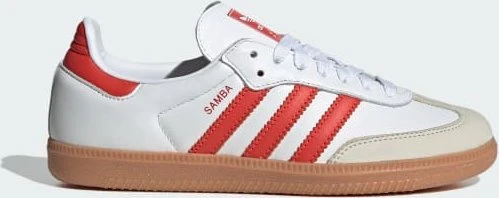 adidas Samba OG cloud white/solar red/off white