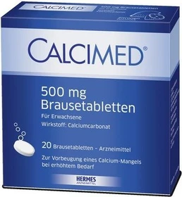 Calcimed 500mg Brausetabletten, 20 Stück