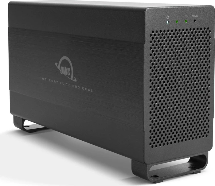 OWC Mercury Elite Pro Dual, USB-B 3.0/Thunderbolt 2 / Mini DisplayPort 1.2