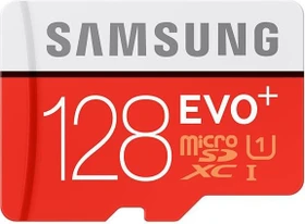 Samsung EVO+ R80/W20 128GB, UHS-I, Class 10