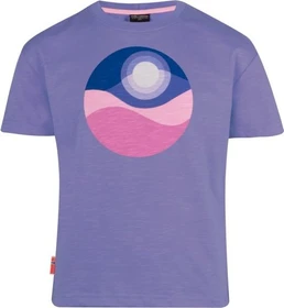 Trollkids Girls Halsafjord Funktionsshirt kurzarm lilac (Junior)