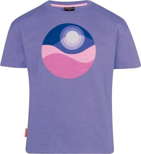 Trollkids Girls Halsafjord Funktionsshirt kurzarm lilac (Junior)