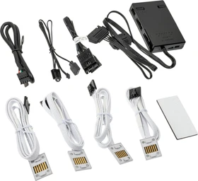 Lian Li Uni Hub Controller für SL-INF-Serie, Licht- und Lüftersteuerung, weiß