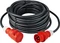 as-Schwabe Gummi CEE Verlängerungskabel 400V 32A IP44 H07RN-F 5G4, schwarz, 1.6m Vorschaubild