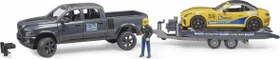 Bruder Profi-Serie RAM Power Wagon & Roadster Bruder Racing Team