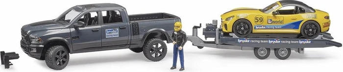 Bruder Profi-Serie RAM Power Wagon & Roadster Bruder Racing Team