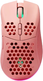 Deltaco PM80 Wireless Lightweight Gaming Mouse pink, USB/Bluetooth (GAM-120-P)