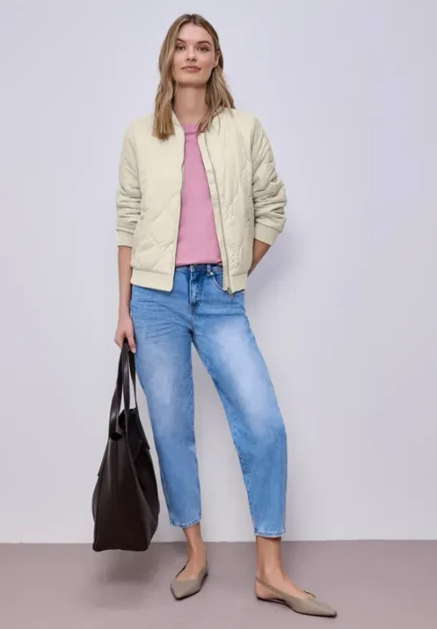 Street One Blouson Jacke powder beige (Damen)