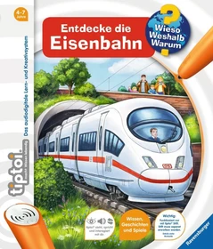 Ravensburger tiptoi Buch: Wieso? Weshalb? Warum? 17: Entdecke die Eisenbahn
