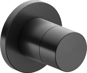 Keuco IXMO 59556 Pure 2-Wege Umstellventil rund schwarzchrom gebürstet