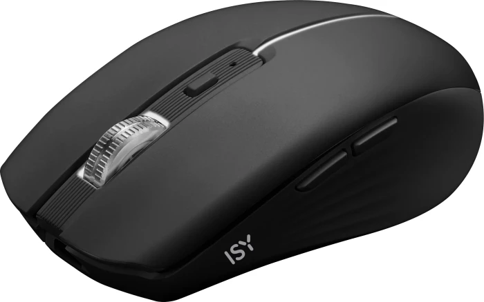 ISY IWM-4100-1-BK Wireless Mouse schwarz, USB