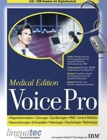 Linguatec Voice Pro 10.0 USB Medical Edition inkl. Headset, Update (deutsch) (PC)