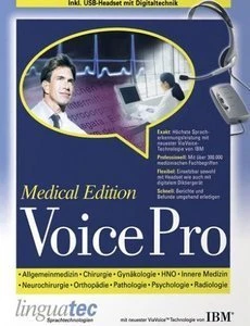 Linguatec Voice Pro 10.0 USB Medical Edition inkl. Headset, Update (deutsch) (PC)