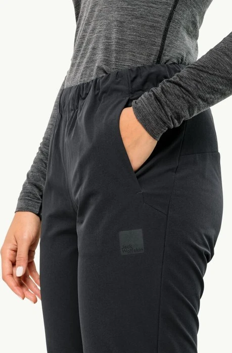 Jack Wolfskin Bike Commute WI Hose lang phantom (Damen)