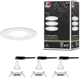 Paulmann Nova 6.5W Einbauleuchte weiß, 3 Stück