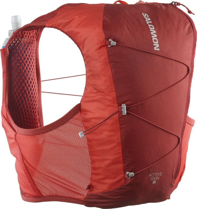 Salomon Active Skin 8 Set red dahlia/high risk red