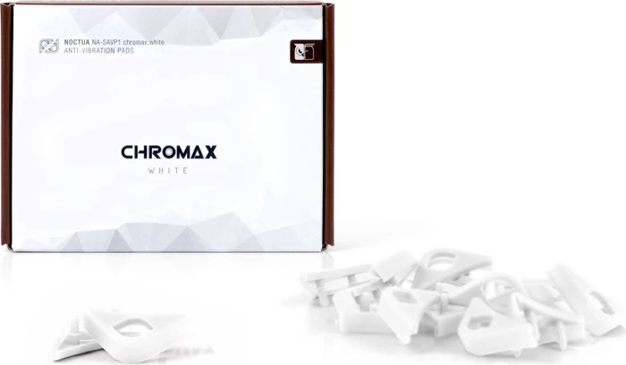 Noctua NA-SAVP1 chromax.white Anti-Vibrations-Pads, weiß, 16er-Pack