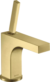 Hansgrohe Axor Citterio 90 für Handwaschbecken mit Zugstangen-Ablaufgarnitur brushed brass