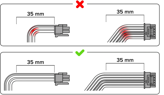 Seasonic 12VHPWR Cable, 600W PCIe 5.0 12VHPWR, 2x 8-Pin PCIe Stecker auf 16-Pin PCIe 5.0 12VHPWR Stecker, Adapterkabel, weiß, 90° gewinkelt, 75cm