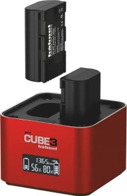 Hähnel ProCube 3 Doppelladegerät für Canon