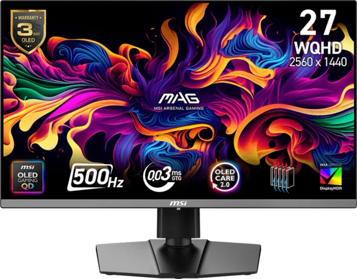 MSI MAG 272QP QD-OLED X50, 26.5"