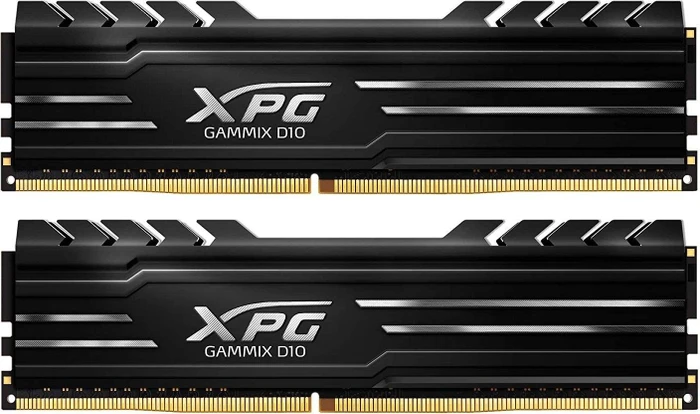 ADATA XPG Gammix D10 schwarz UDIMM 32GB Kit, DDR4-3200, CL16-20-20