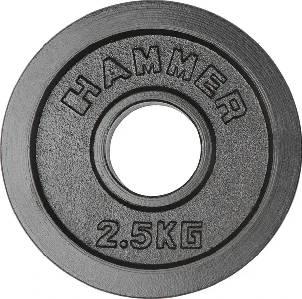Hammer Gusseisen 50mm Hantelscheibe 2.5kg