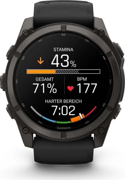 Garmin Fenix 9 51mm carbon grey dlc titanium/black