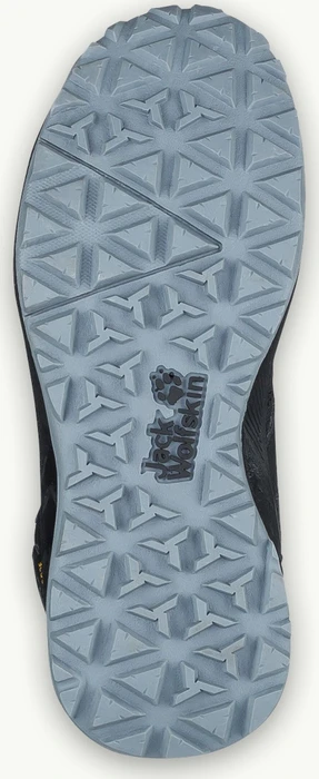 Jack Wolfskin Woodland Texapore Mid black/burly yellow xt (Junior)