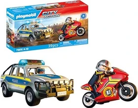 playmobil City Action Verfolgungsjagd mit Polizei Pick-Up
