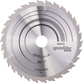 Bosch Professional Speedline Wood Kreissägeblatt 36Z, 400x2.5x30mm, 1 Stück
