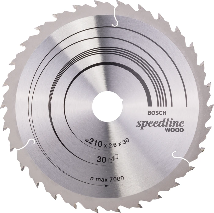 Bosch Professional Speedline Wood Kreissägeblatt 36Z, 400x2.5x30mm, 1 Stück